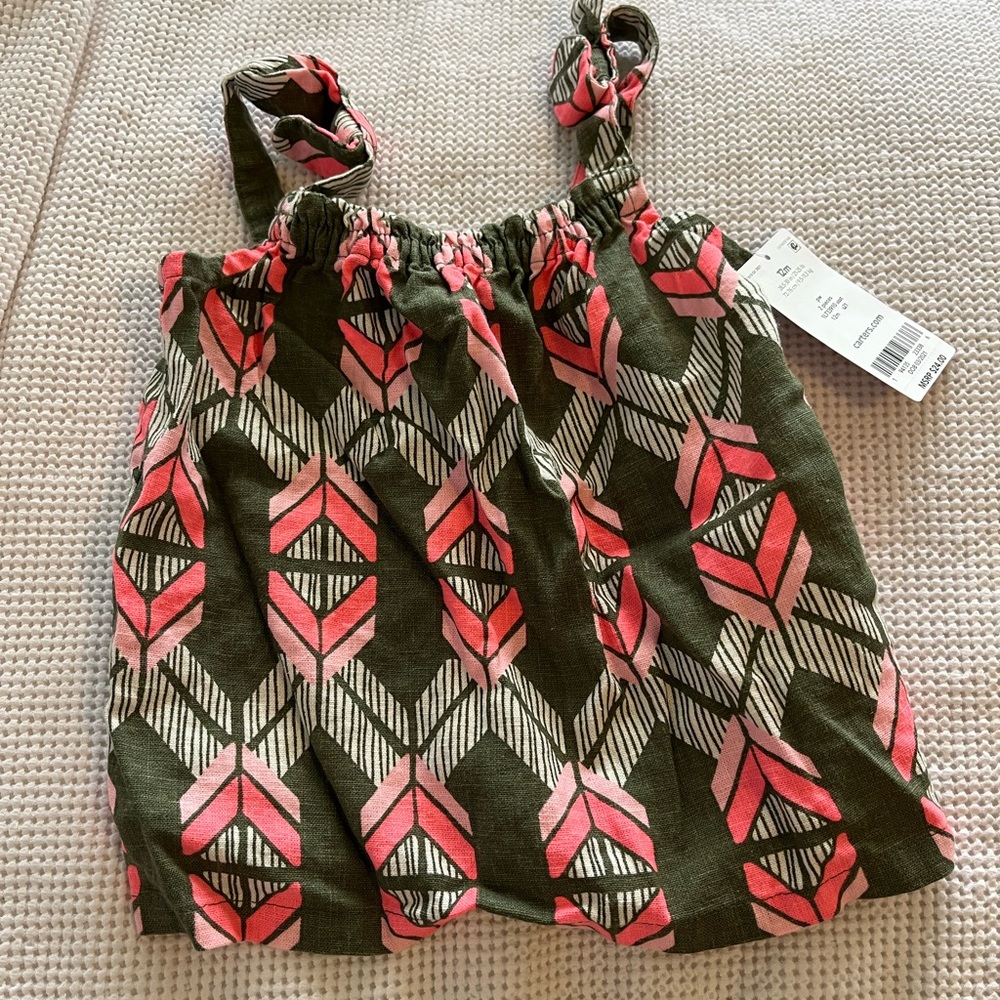 Carter’s girls’ shirt size 12 months, new with tags
